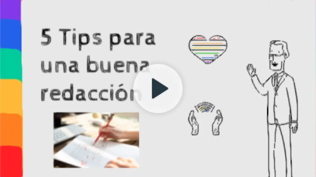 Powtoon - 5 Tips Para Una Buena Redacción