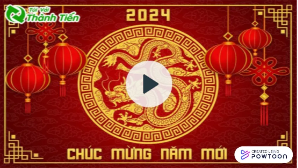 Powtoon lời chúc mừng năm mới