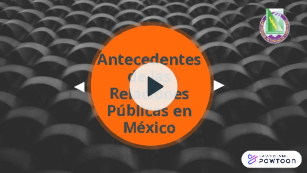 Powtoon - Antecedentes De Las Relaciones Publicas En Mexico